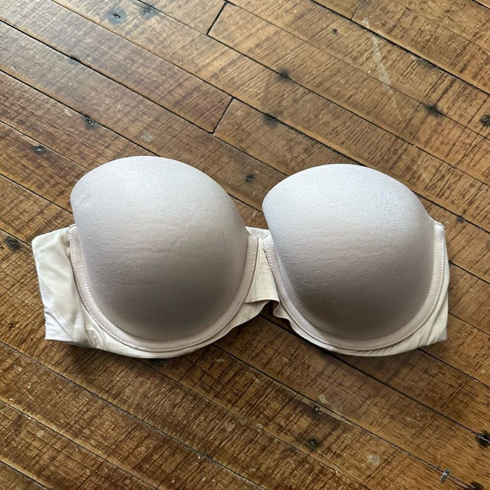 Soma nude strapless convertible pillow cup 34D bra